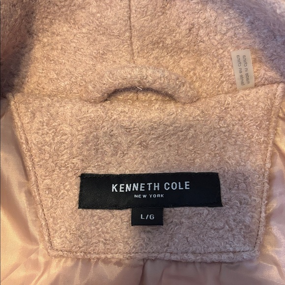 NWT Kenneth Cole Pink Wool Blend Coat - Picture 10 of 11